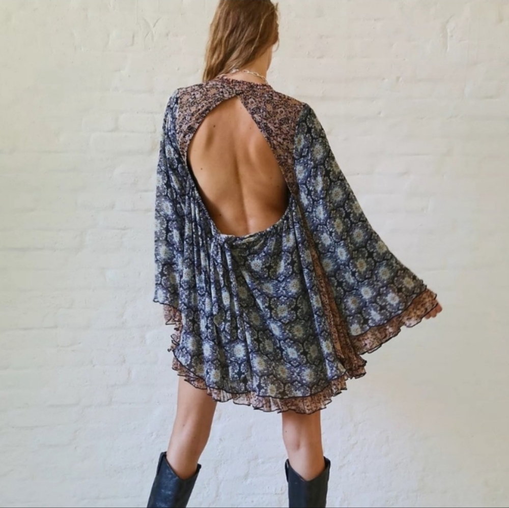 *SOLD*Free People Gabi Tunic Dress Size Small - Picture 2 of 6